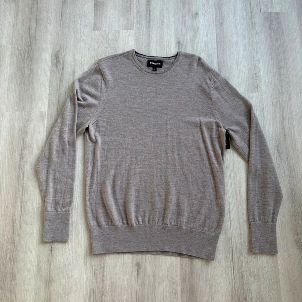 Bonobos 100 Fine Merino Wool Crewneck Sweater Men’s Medium Unisex